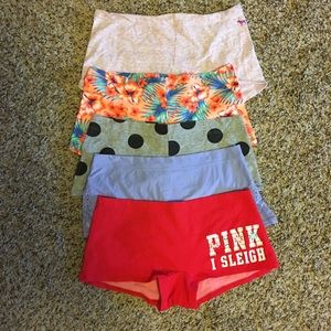 (5) VS PINK BOYSHORTS